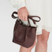 Load image into Gallery viewer, Mini leather shopper bag
