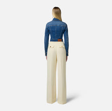 Load image into Gallery viewer, Cropped denim jacket
