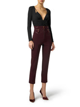 Load image into Gallery viewer, Crêpe jersey bodysuit with draping
