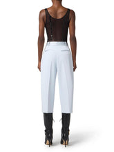 Load image into Gallery viewer, Bodysuit in stretch tulle fabric with vinyl details
