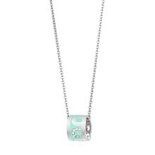 Load image into Gallery viewer, L'Arc de DAVIDOR Bead, 18k White Gold with Lacquered Ceramic and Colonnato Diamonds - DAVIDOR

