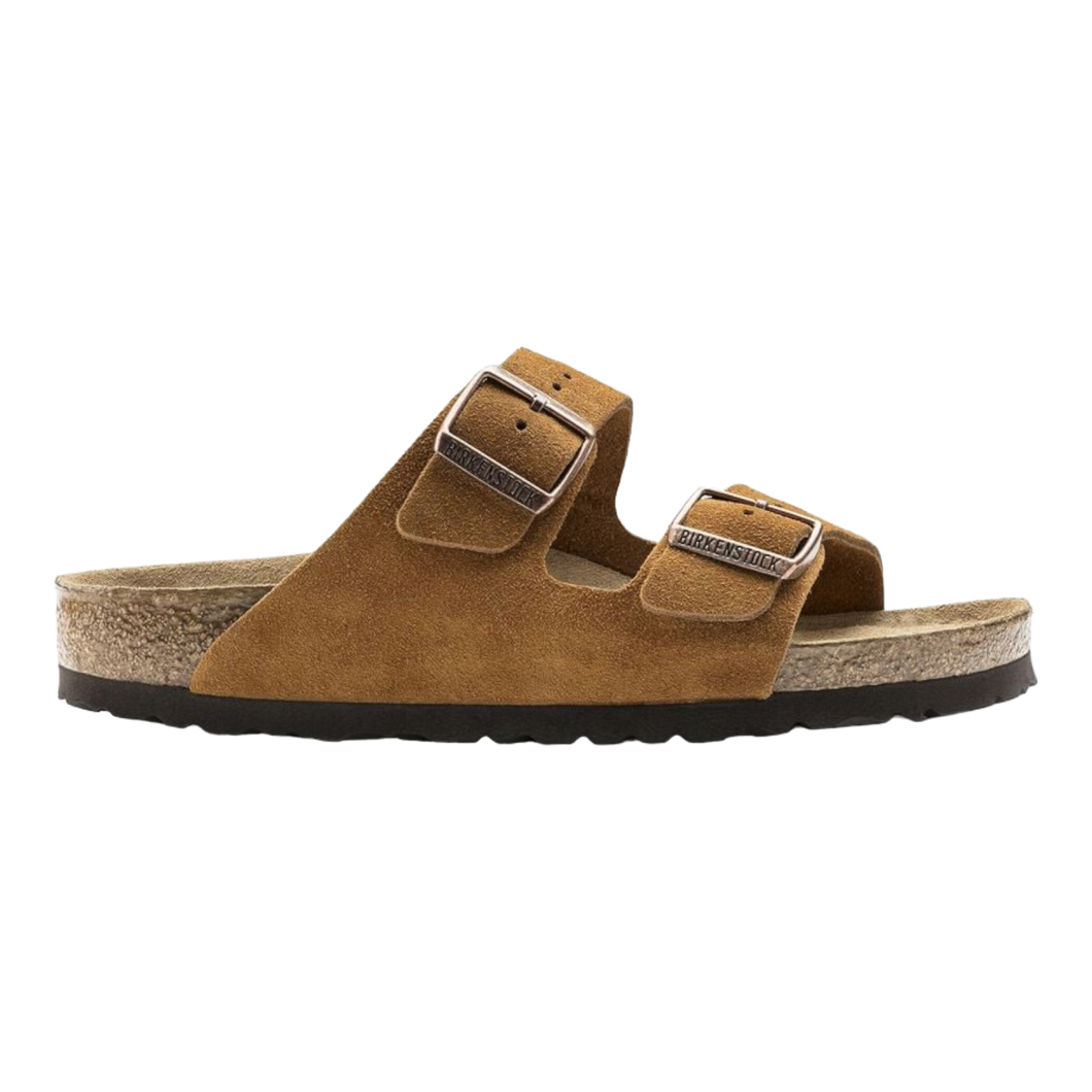 Birkenstock Arizona Soft Footbed Suede Leather Mink 1009526