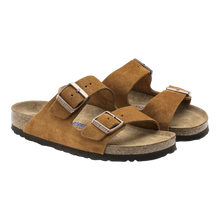 Load image into Gallery viewer, Birkenstock Arizona Soft Footbed Suede Leather Mink 1009526
