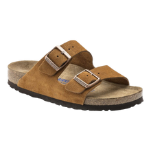 Load image into Gallery viewer, Birkenstock Arizona Soft Footbed Suede Leather Mink 1009526
