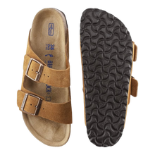 Load image into Gallery viewer, Birkenstock Arizona Soft Footbed Suede Leather Mink 1009526
