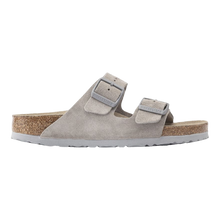 Load image into Gallery viewer, Birkenstock Arizona Soft Footbed Suede Leather Stone-Coin 1020507
