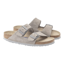 Load image into Gallery viewer, Birkenstock Arizona Soft Footbed Suede Leather Stone-Coin 1020507
