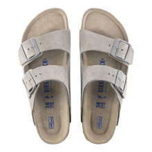 Load image into Gallery viewer, Birkenstock Arizona Soft Footbed Suede Leather Stone-Coin 1020507
