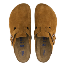 Load image into Gallery viewer, Birkenstock Boston Soft Footbed Suede Leather Mink 1009542
