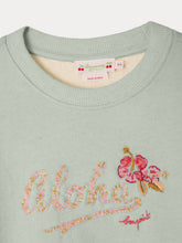 Load image into Gallery viewer, Edwige embroidered fleece sweatshirt
