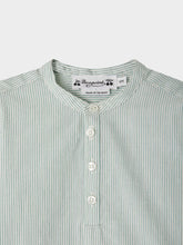 Load image into Gallery viewer, Polisson striped mao collar shirt
