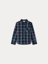 Load image into Gallery viewer, Tango shirt in organic madras cotton
