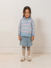 Load image into Gallery viewer, Bonpoint x Guest in Residence Louie unisex polo neck sweater cashmere in blue
