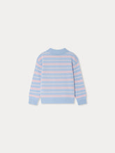 Load image into Gallery viewer, Bonpoint x Guest in Residence Louie unisex polo neck sweater cashmere in blue
