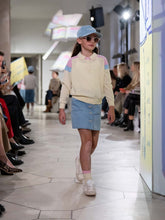 Load image into Gallery viewer, Bonpoint x Guest in Residence Lynsey color-blocked cashmere polo neck sweater
