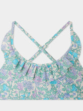 Load image into Gallery viewer, Lace two-piece swimsuit in Liberty fabric

