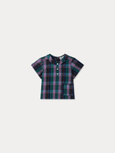 Load image into Gallery viewer, Luigi shirt in organic madras cotton
