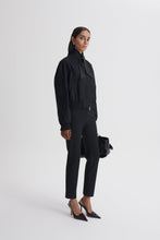 Load image into Gallery viewer, ITALIAN HIGHWAIST SLIM TROUSER - BLACK
