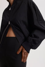 Load image into Gallery viewer, ITALIAN HIGHWAIST SLIM TROUSER - BLACK
