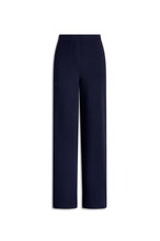 Load image into Gallery viewer, CREPE KNIT TROUSER - NAVY
