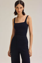 Load image into Gallery viewer, CREPE KNIT TROUSER - NAVY
