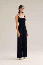 Load image into Gallery viewer, CREPE KNIT TROUSER - NAVY
