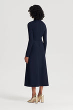 Load image into Gallery viewer, C4262330-CREPE-KNIT-DAISY-DRESS-NAVY-SCANLANTHEODORE-5_1711515764
