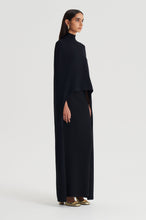 Load image into Gallery viewer, C4262376-CREPE-KNIT-SOFT-CAPE-BLACK-SCANLANTHEODORE-6_1708382461
