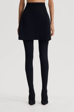 Load image into Gallery viewer, C4262382-CREPE-KNIT-PEPLUM-SKIRT-BLACK-SCANLANTHEODORE-3_1708384575
