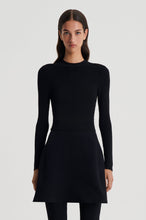 Load image into Gallery viewer, C4262396-CREPE-KNIT-CREW-NECK-SWEATER-BLACK-SCANLANTHEODORE-3_1708384584
