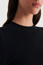 Load image into Gallery viewer, C4262396-CREPE-KNIT-CREW-NECK-SWEATER-BLACK-SCANLANTHEODORE-6_1708384826
