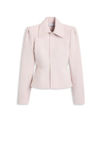 Load image into Gallery viewer, C5262314-CREPE-KNIT-PEPLUM-COLLAR-JKT-ICE.PINK-SCANLANTHEODORE-0_1752042022
