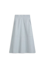 Load image into Gallery viewer, C6210758L-LEATHER-LONG-SKIRT-TINTED.GREY-SCANLANTHEODORE-0_1773357193
