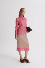 Load image into Gallery viewer, C6211008L-LACE-TRIM-SILK-SKIRT-PINK-SCANLANTHEODORE-4_1773358381
