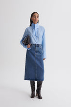 Load image into Gallery viewer, C6211011J-DENIM-MID-WAIST-PENCIL-SKIRT-JB.WASHED.INDIGO-SCANLANTHEODORE-2_1770680194
