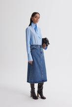 Load image into Gallery viewer, C6211011J-DENIM-MID-WAIST-PENCIL-SKIRT-JB.WASHED.INDIGO-SCANLANTHEODORE-3_1770680356
