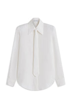 Load image into Gallery viewer, C6233964N-SILK-TWILL-TIE-SHIRT-WHITE-SCANLANTHEODORE-0_1770675040
