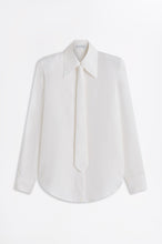 Load image into Gallery viewer, C6233964N-SILK-TWILL-TIE-SHIRT-WHITE-SCANLANTHEODORE-1_1770674253
