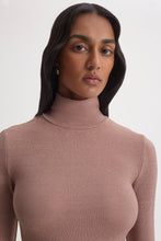Load image into Gallery viewer, C6234000E-TURTLENECK-BODYSUIT-ROSE.GOLD-SCANLANTHEODORE-6_1770681205
