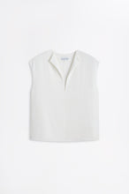 Load image into Gallery viewer, C6234164-V-NECK-TUNIC-TOP-WHITE-SCANLANTHEODORE-1_1770674308
