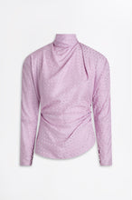 Load image into Gallery viewer, C6234182-SILK-POPPY-JACQUARD-BLOUSE-PALE.LILAC-SCANLANTHEODORE-1_1773358457
