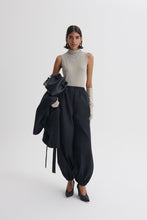 Load image into Gallery viewer, C6234186-MESH-RUCHED-FUNNEL-NECK-TOP-STONE-SCANLANTHEODORE-3_1775623165
