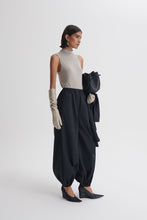 Load image into Gallery viewer, C6234186-MESH-RUCHED-FUNNEL-NECK-TOP-STONE-SCANLANTHEODORE-4_1775623167
