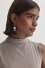 Load image into Gallery viewer, C6234186-MESH-RUCHED-FUNNEL-NECK-TOP-STONE-SCANLANTHEODORE-6_1775623018
