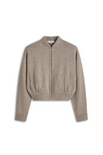 Load image into Gallery viewer, C6262460-CASHMERE-WOOL-CREW-BOMBER-WHEAT-SCANLANTHEODORE-0_1770674923
