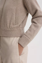 Load image into Gallery viewer, C6262460-CASHMERE-WOOL-CREW-BOMBER-WHEAT-SCANLANTHEODORE-6_1770681236
