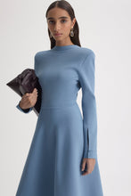 Load image into Gallery viewer, C6262461-CREPE-KNIT-WRAP-BACK-DRESS-LAPIS.BLUE-SCANLANTHEODORE-6_1770680867

