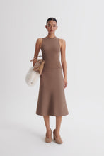 Load image into Gallery viewer, C6262496-CREPE-KNIT-CREW-NECK-SINGLET-WHISKEY-SCANLANTHEODORE-3_1770680149
