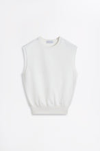 Load image into Gallery viewer, C6262497-CREPE-KNIT-JERSEY-TANK-CREAM-SCANLANTHEODORE-1_1770674167
