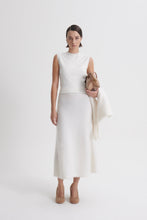 Load image into Gallery viewer, C6262497-CREPE-KNIT-JERSEY-TANK-CREAM-SCANLANTHEODORE-3_1770680996
